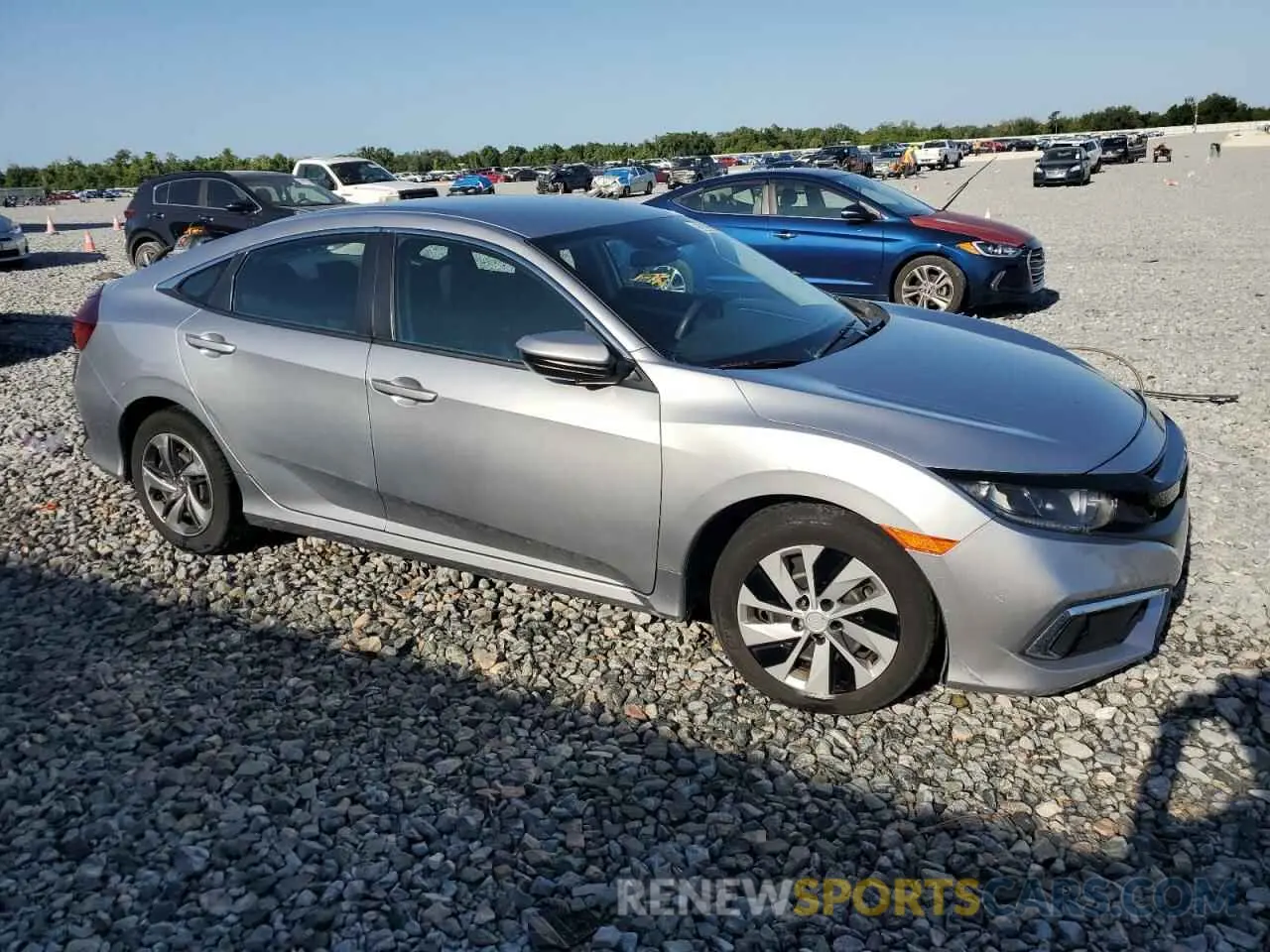 4 Photograph of a damaged car 2HGFC2F66LH579070 HONDA CIVIC 2020