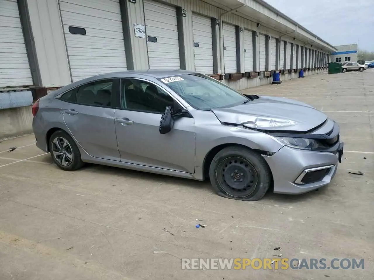 4 Photograph of a damaged car 2HGFC2F66LH583457 HONDA CIVIC 2020