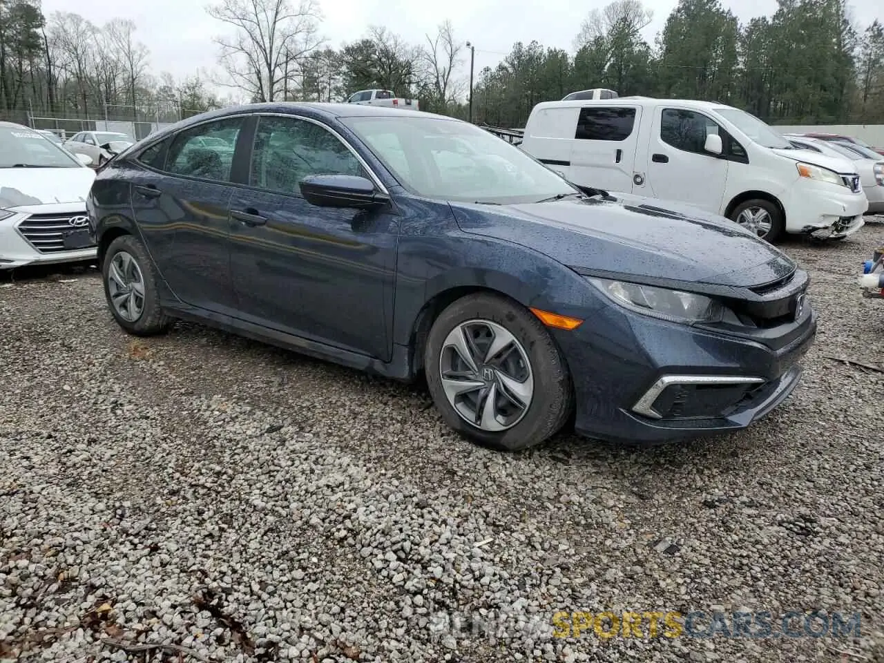 4 Photograph of a damaged car 2HGFC2F66LH601410 HONDA CIVIC 2020