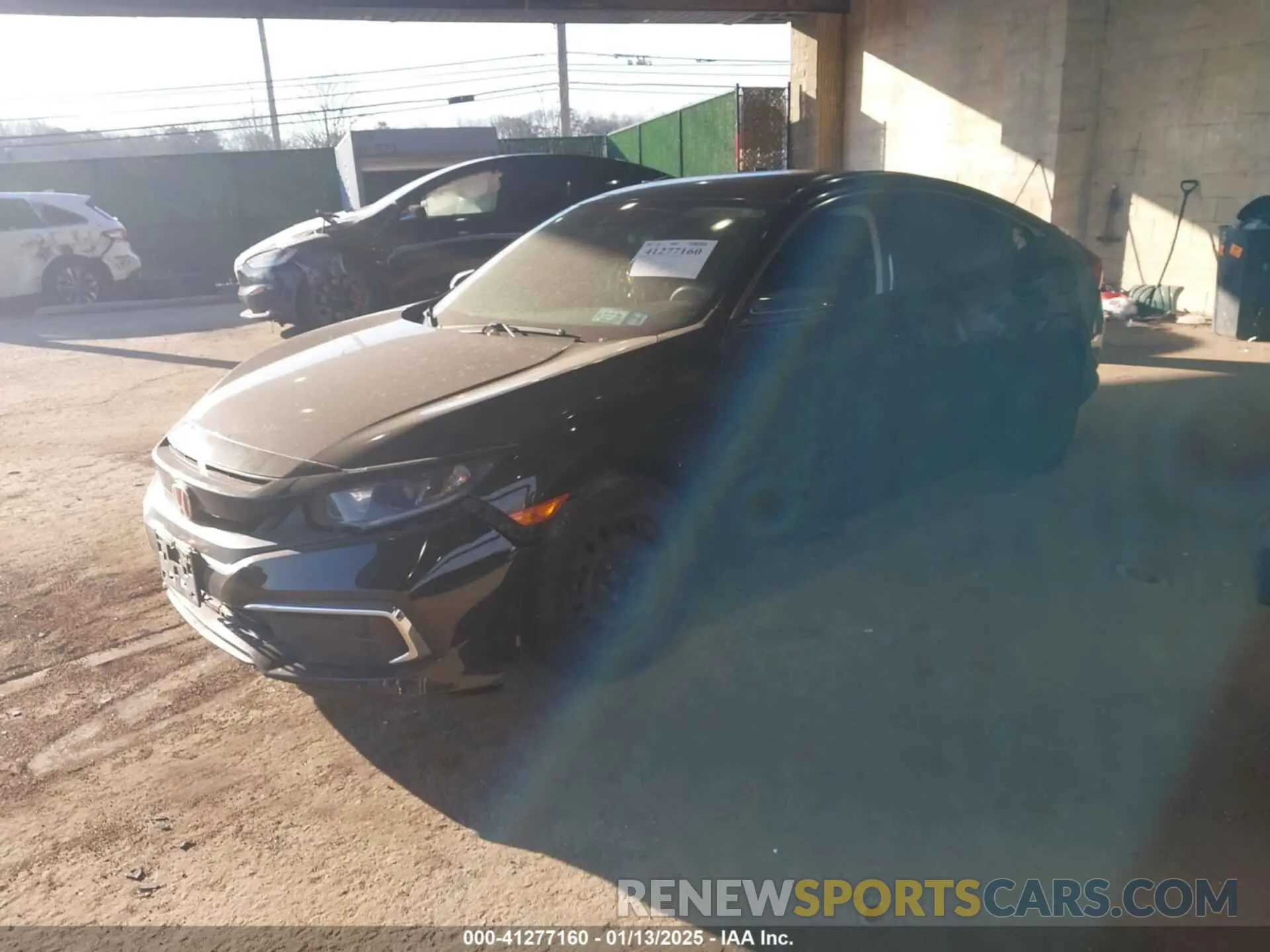 2 Photograph of a damaged car 2HGFC2F67LH502286 HONDA CIVIC 2020