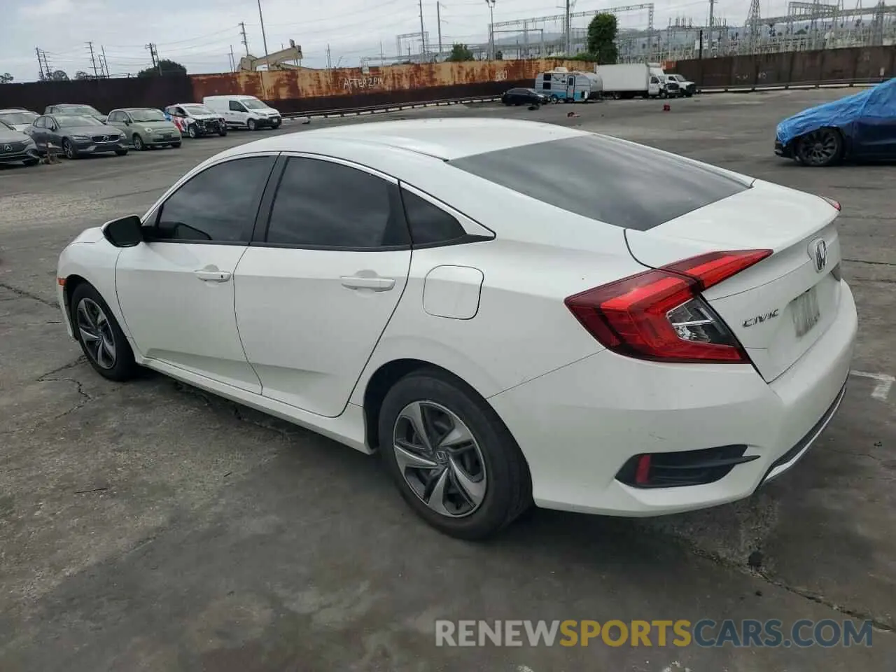2 Photograph of a damaged car 2HGFC2F67LH503776 HONDA CIVIC 2020