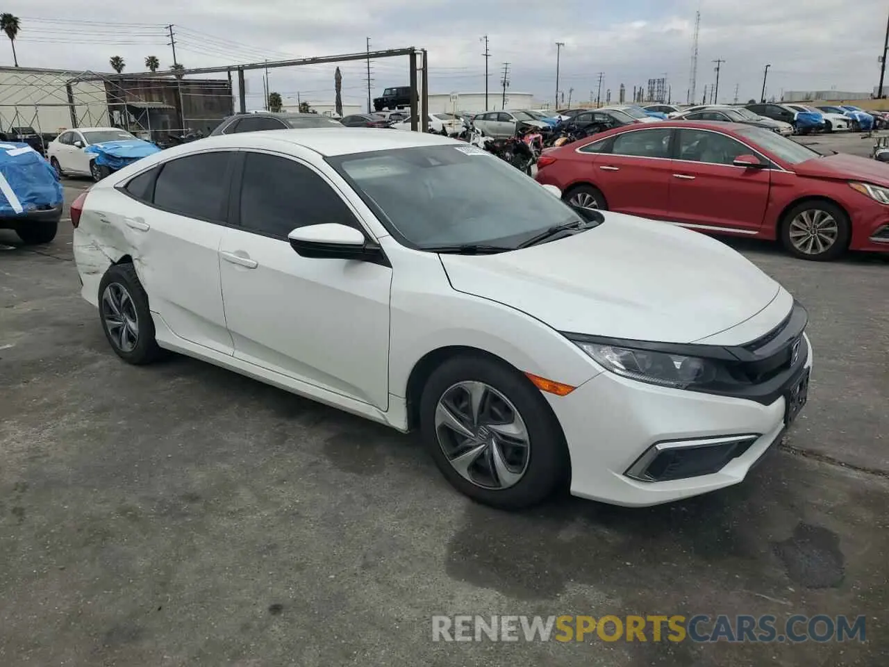 4 Photograph of a damaged car 2HGFC2F67LH503776 HONDA CIVIC 2020