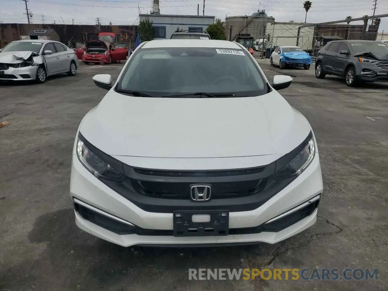 5 Photograph of a damaged car 2HGFC2F67LH503776 HONDA CIVIC 2020
