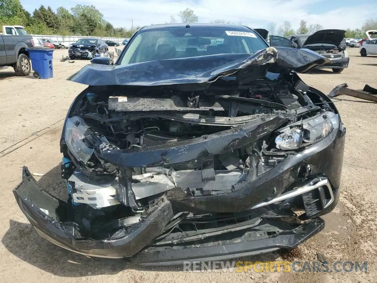 5 Photograph of a damaged car 2HGFC2F67LH504216 HONDA CIVIC 2020