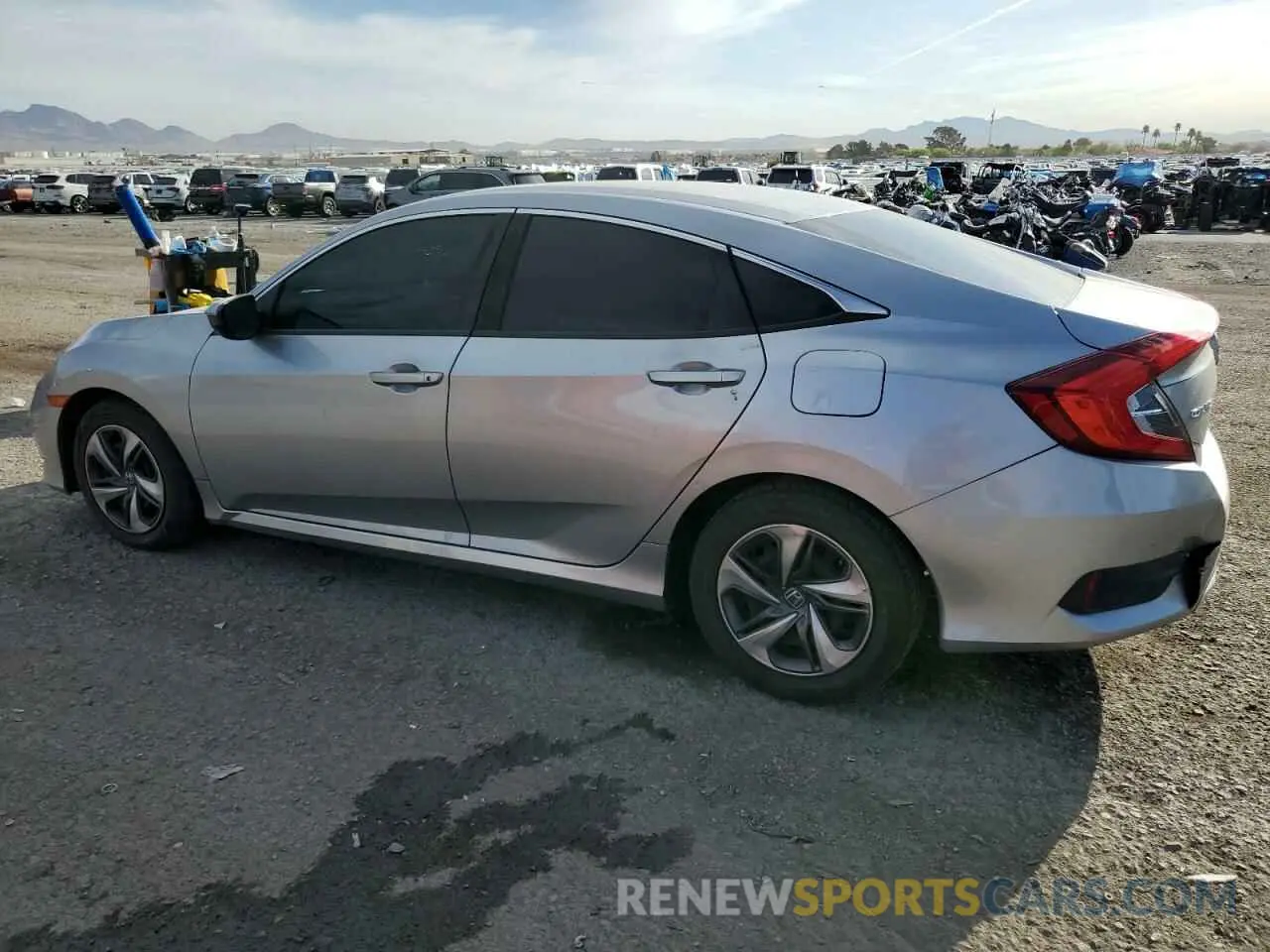 2 Photograph of a damaged car 2HGFC2F67LH518634 HONDA CIVIC 2020