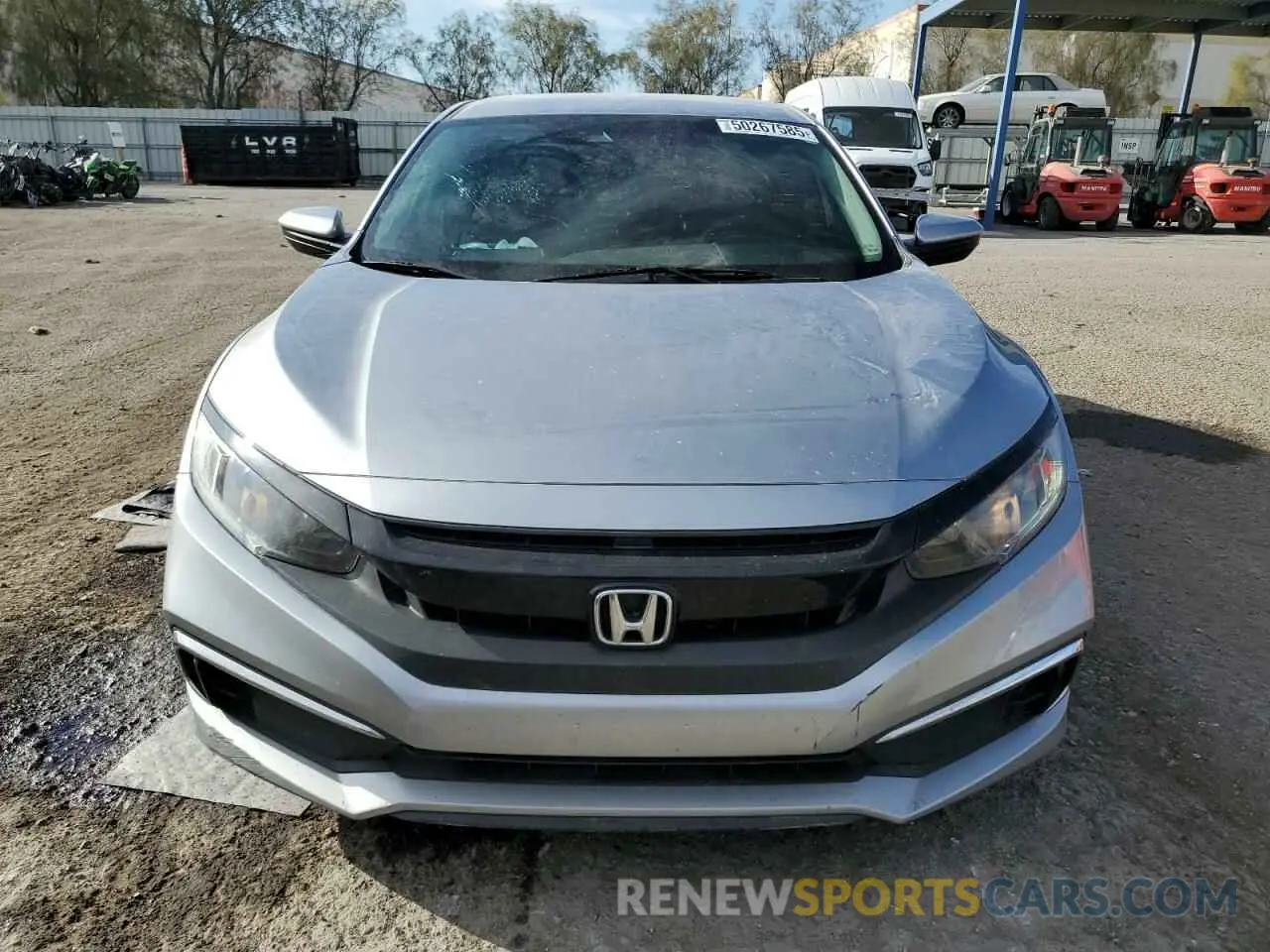 5 Photograph of a damaged car 2HGFC2F67LH518634 HONDA CIVIC 2020