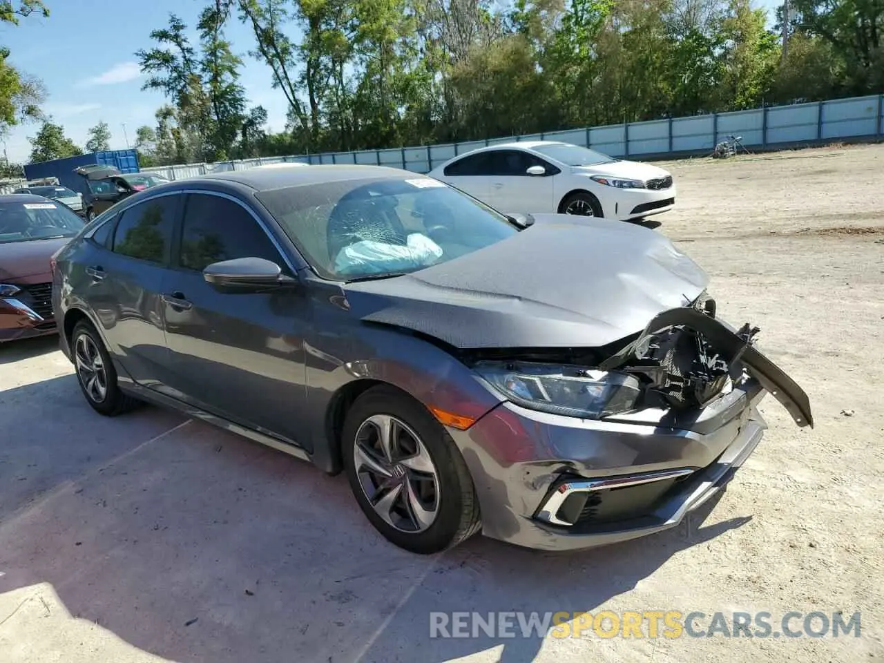 4 Photograph of a damaged car 2HGFC2F67LH530265 HONDA CIVIC 2020