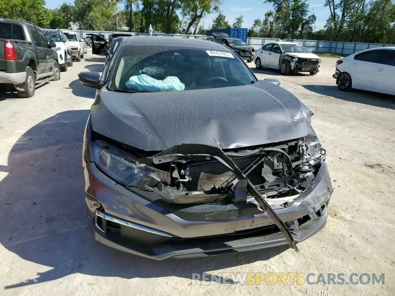 5 Photograph of a damaged car 2HGFC2F67LH530265 HONDA CIVIC 2020