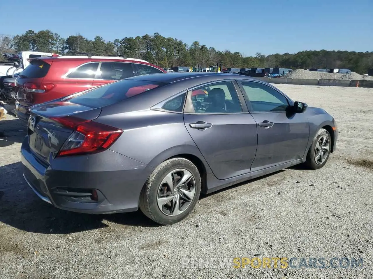 3 Photograph of a damaged car 2HGFC2F67LH537913 HONDA CIVIC 2020