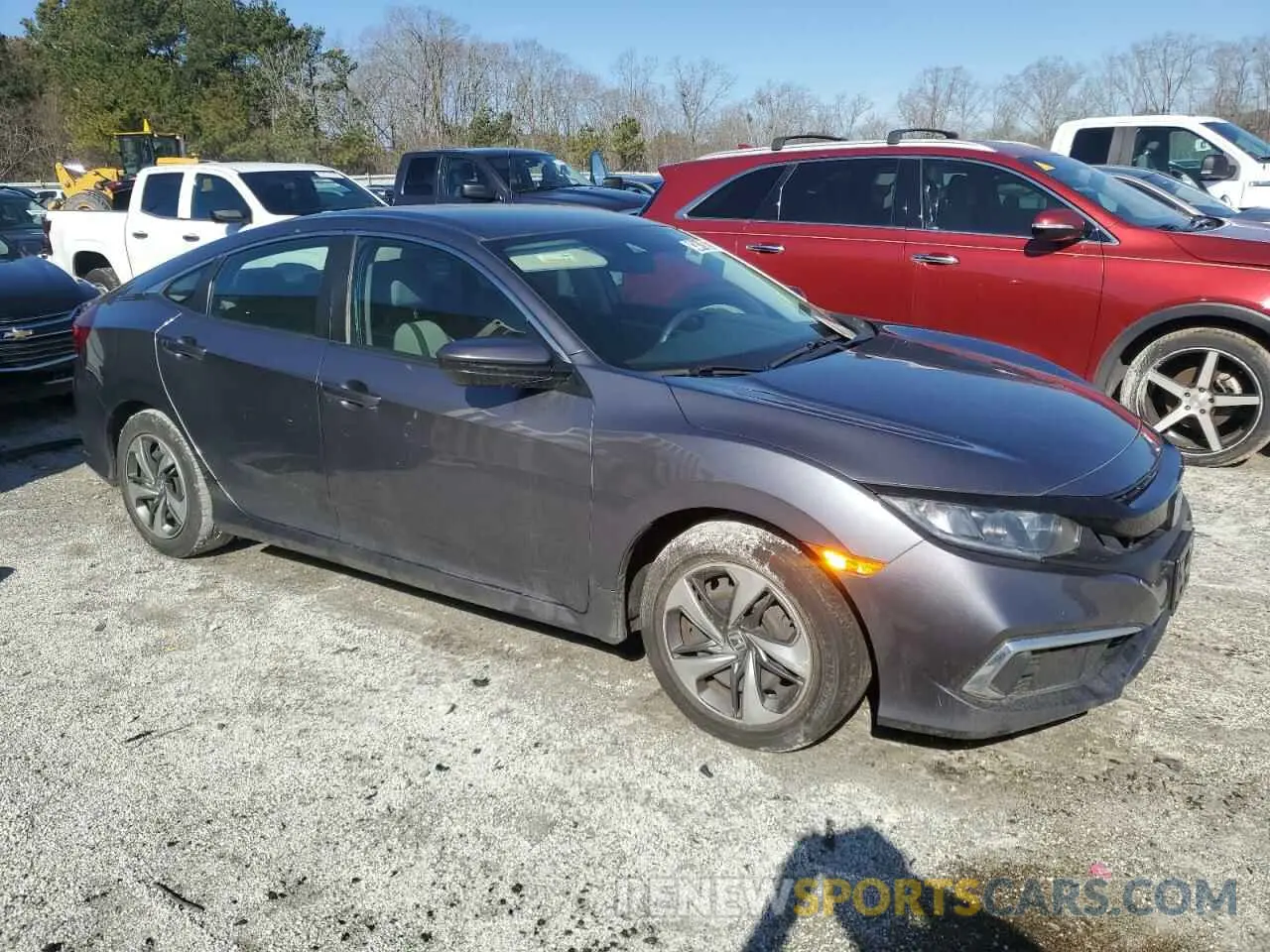 4 Photograph of a damaged car 2HGFC2F67LH537913 HONDA CIVIC 2020