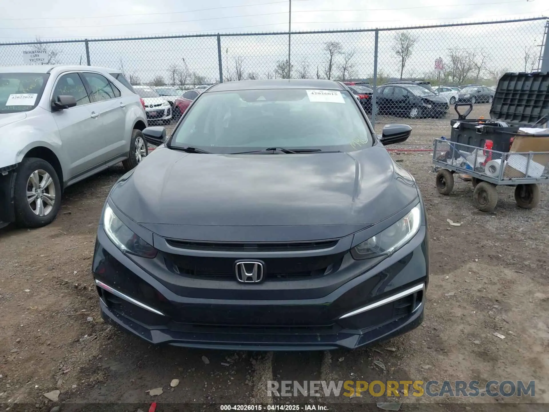 12 Photograph of a damaged car 2HGFC2F67LH540441 HONDA CIVIC 2020