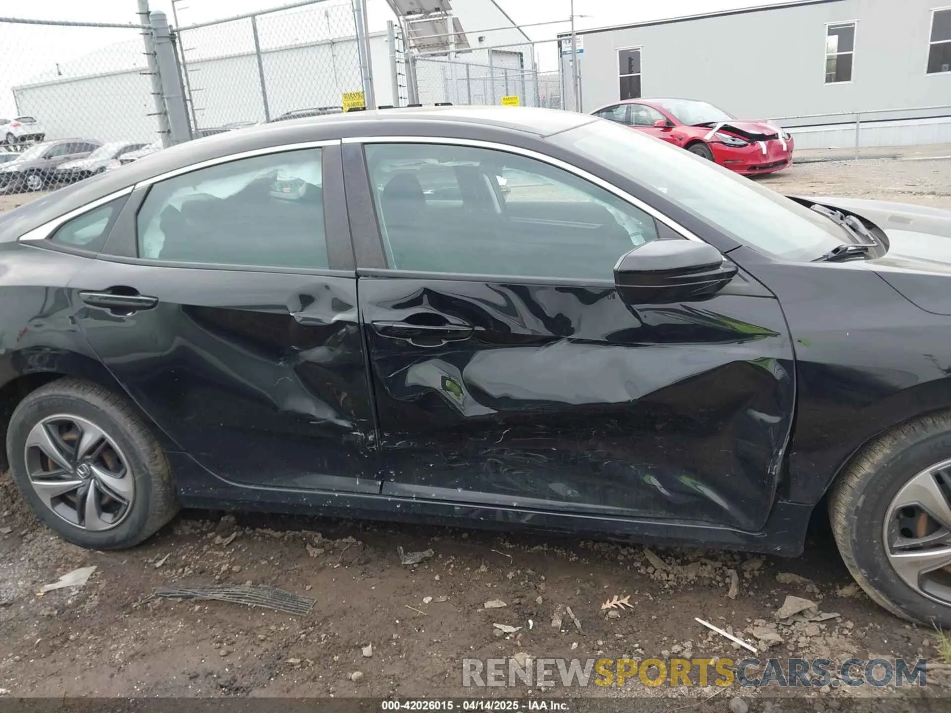 13 Photograph of a damaged car 2HGFC2F67LH540441 HONDA CIVIC 2020