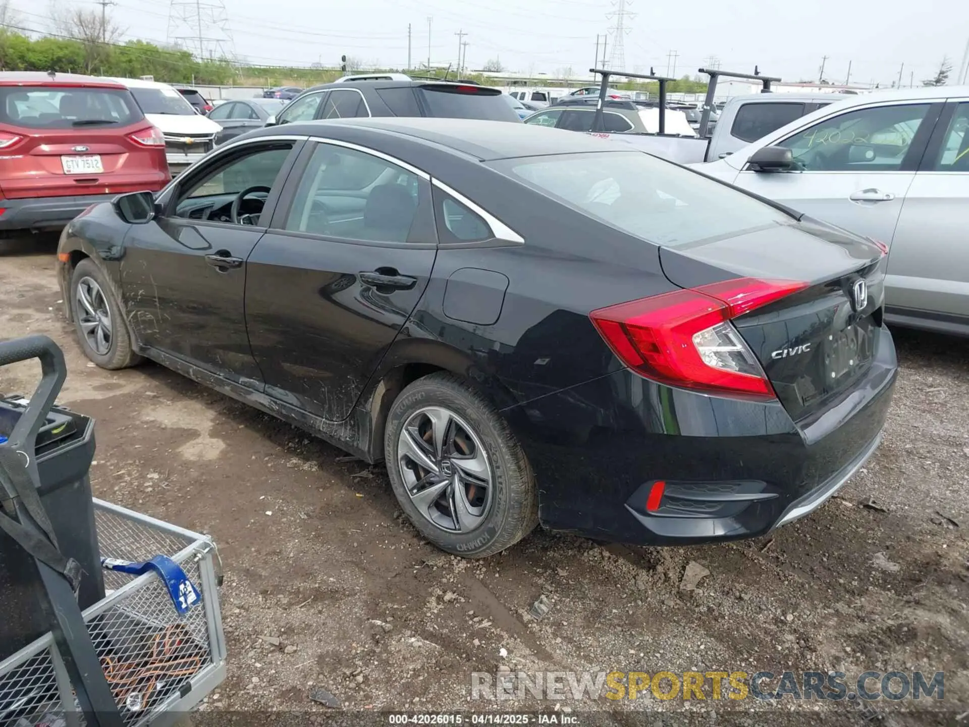 3 Photograph of a damaged car 2HGFC2F67LH540441 HONDA CIVIC 2020
