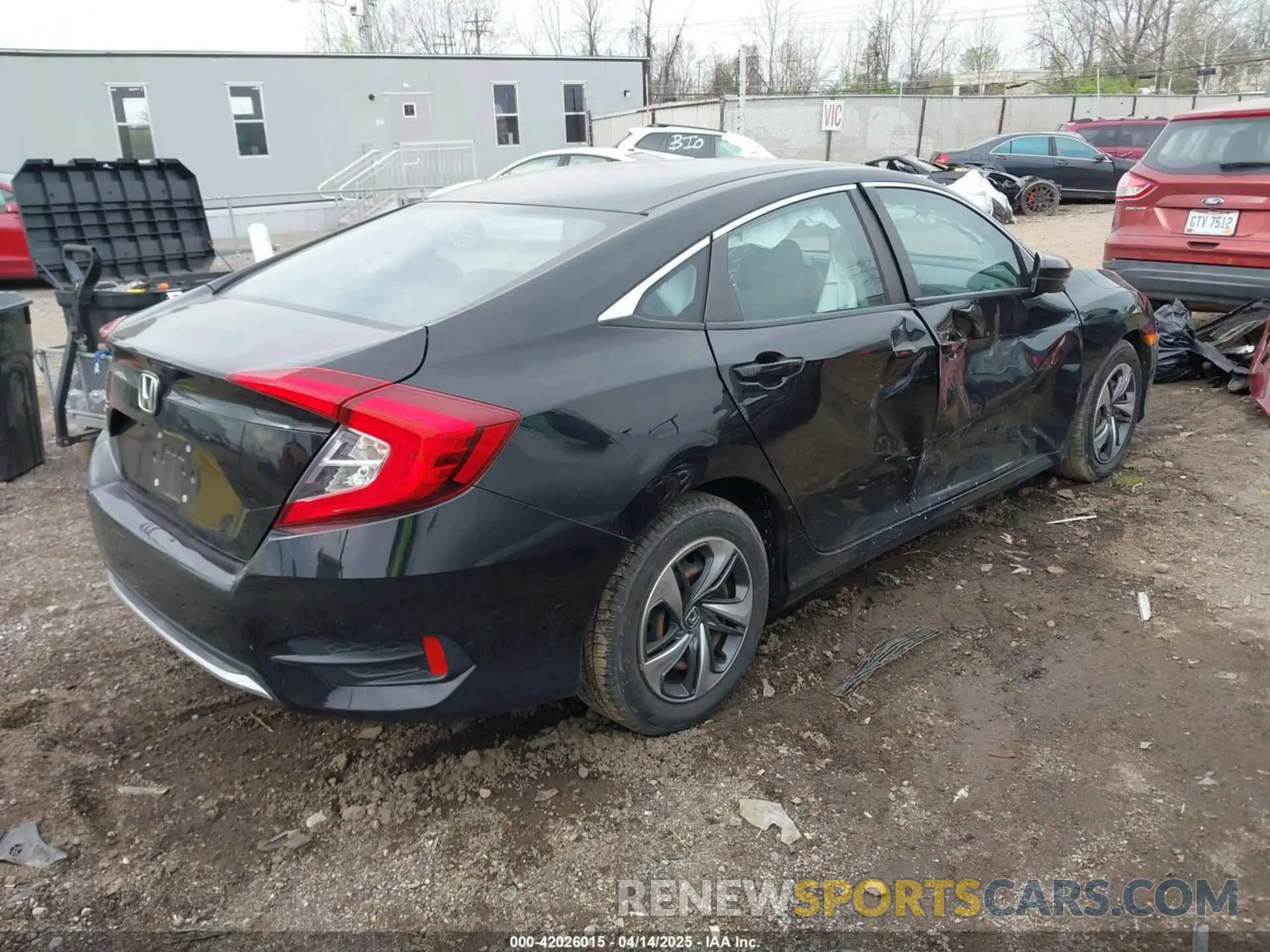 4 Photograph of a damaged car 2HGFC2F67LH540441 HONDA CIVIC 2020
