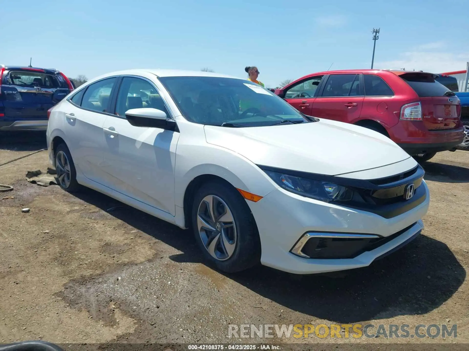 1 Photograph of a damaged car 2HGFC2F67LH548152 HONDA CIVIC 2020
