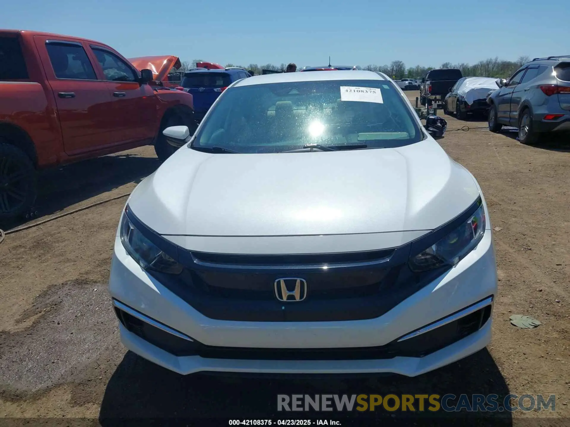 12 Photograph of a damaged car 2HGFC2F67LH548152 HONDA CIVIC 2020