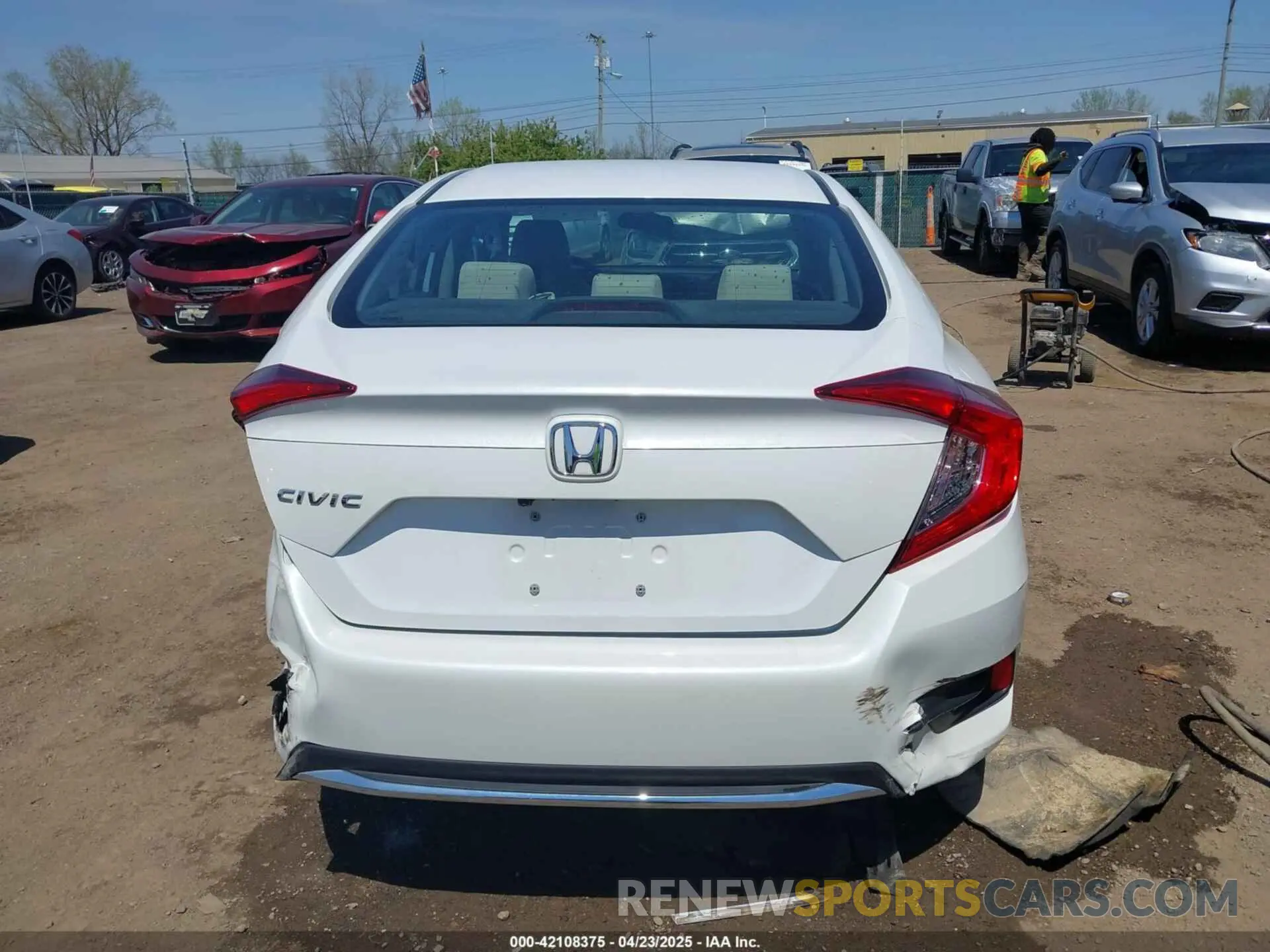 16 Photograph of a damaged car 2HGFC2F67LH548152 HONDA CIVIC 2020