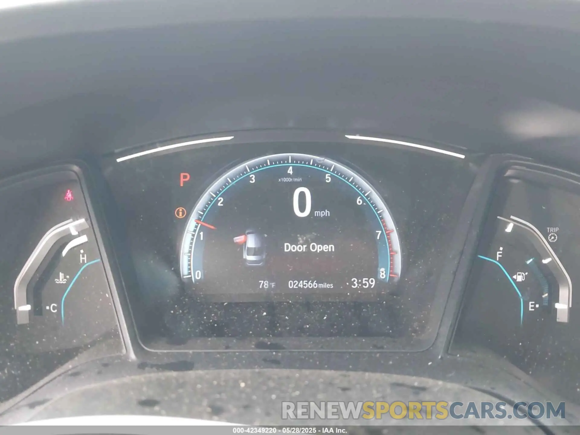 7 Photograph of a damaged car 2HGFC2F67LH571950 HONDA CIVIC 2020