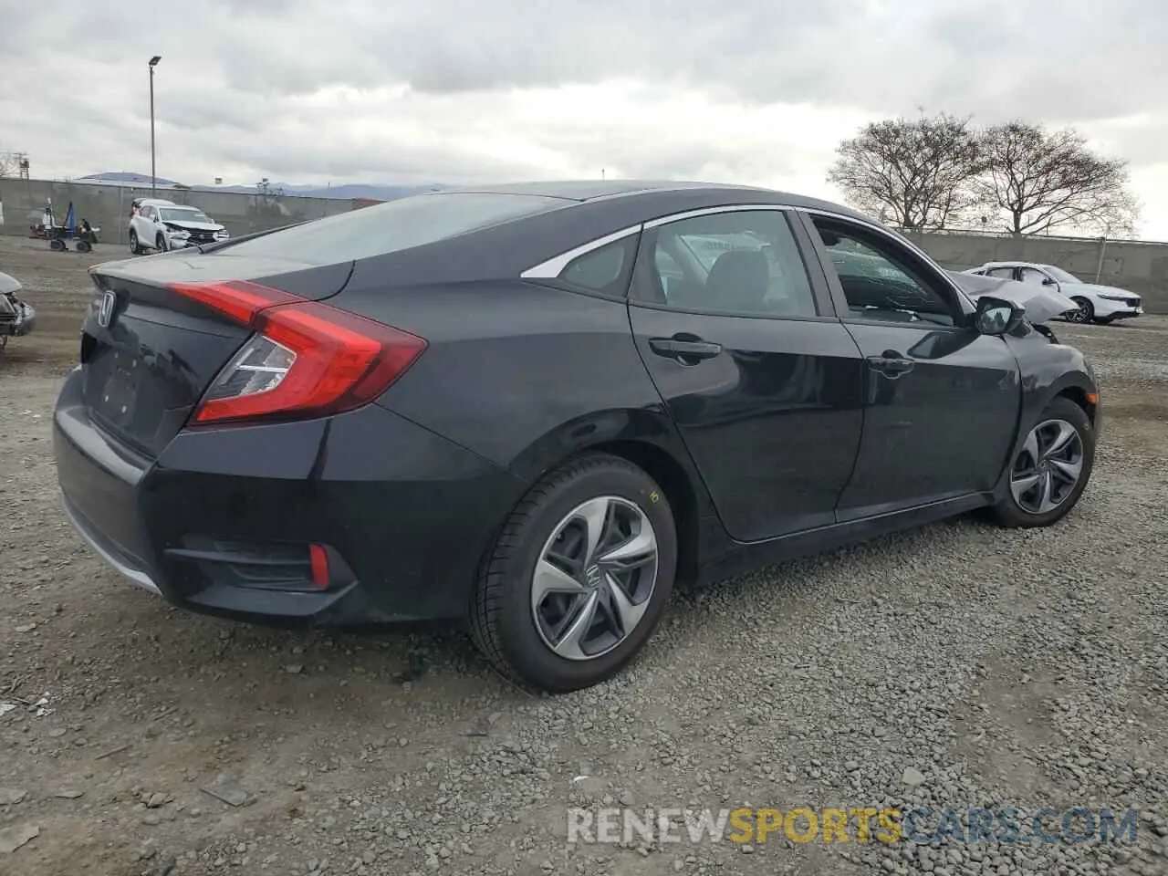 3 Photograph of a damaged car 2HGFC2F68LH503804 HONDA CIVIC 2020