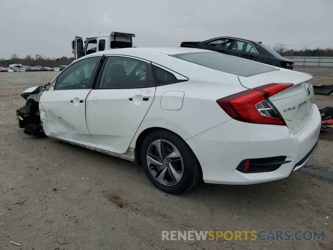2 Photograph of a damaged car 2HGFC2F68LH504306 HONDA CIVIC 2020
