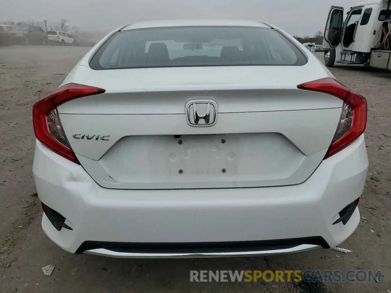 6 Photograph of a damaged car 2HGFC2F68LH504306 HONDA CIVIC 2020