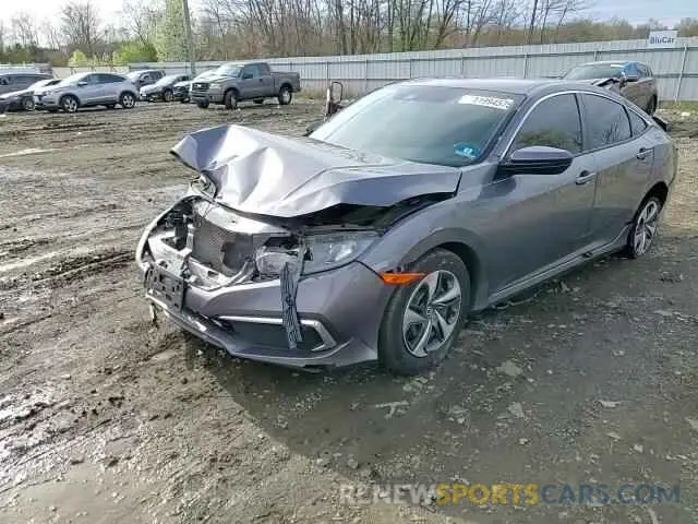 11 Photograph of a damaged car 2HGFC2F68LH510946 HONDA CIVIC 2020