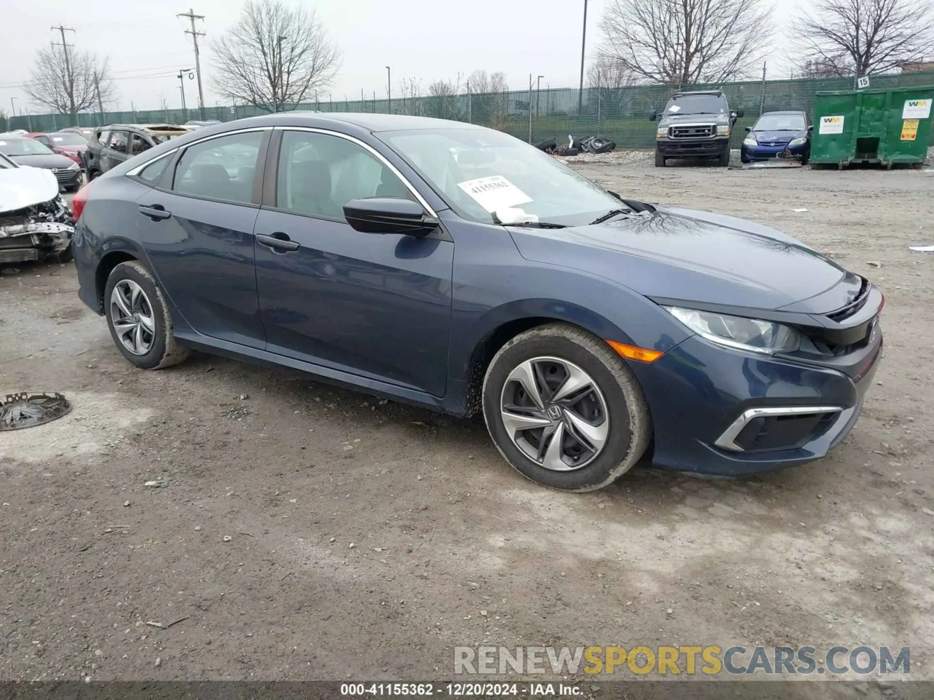 1 Photograph of a damaged car 2HGFC2F68LH522305 HONDA CIVIC 2020