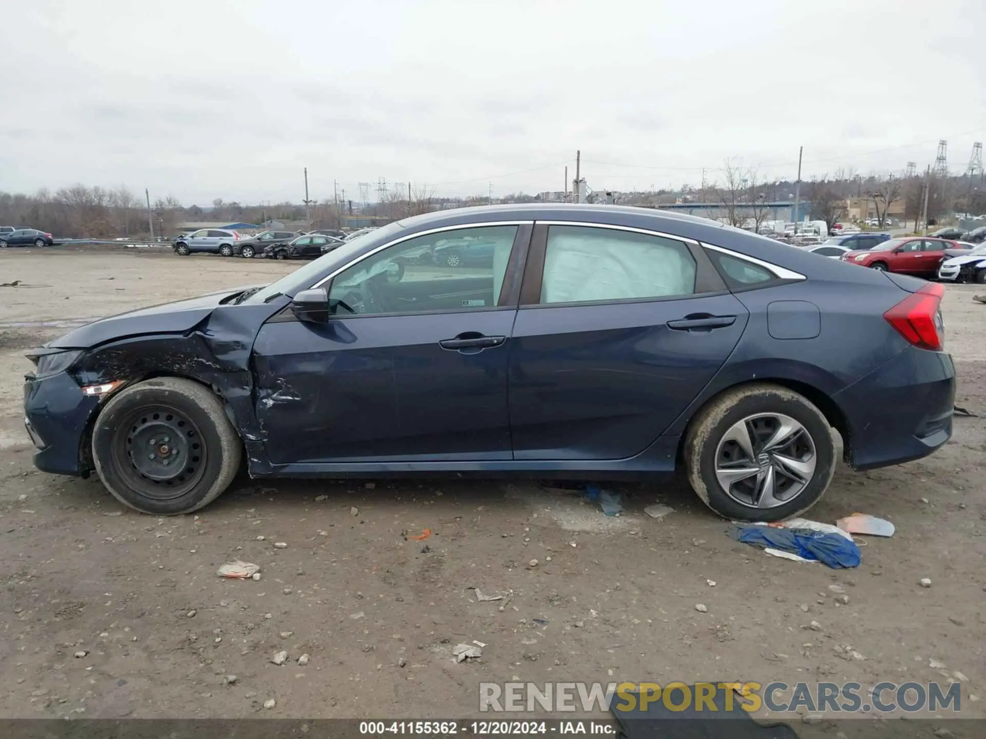 14 Photograph of a damaged car 2HGFC2F68LH522305 HONDA CIVIC 2020