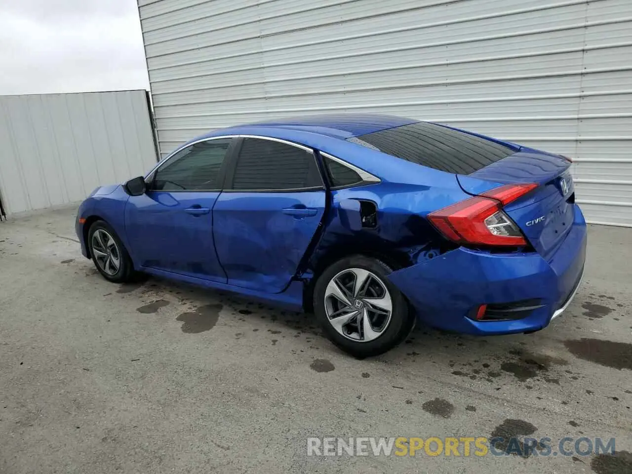2 Photograph of a damaged car 2HGFC2F68LH527844 HONDA CIVIC 2020