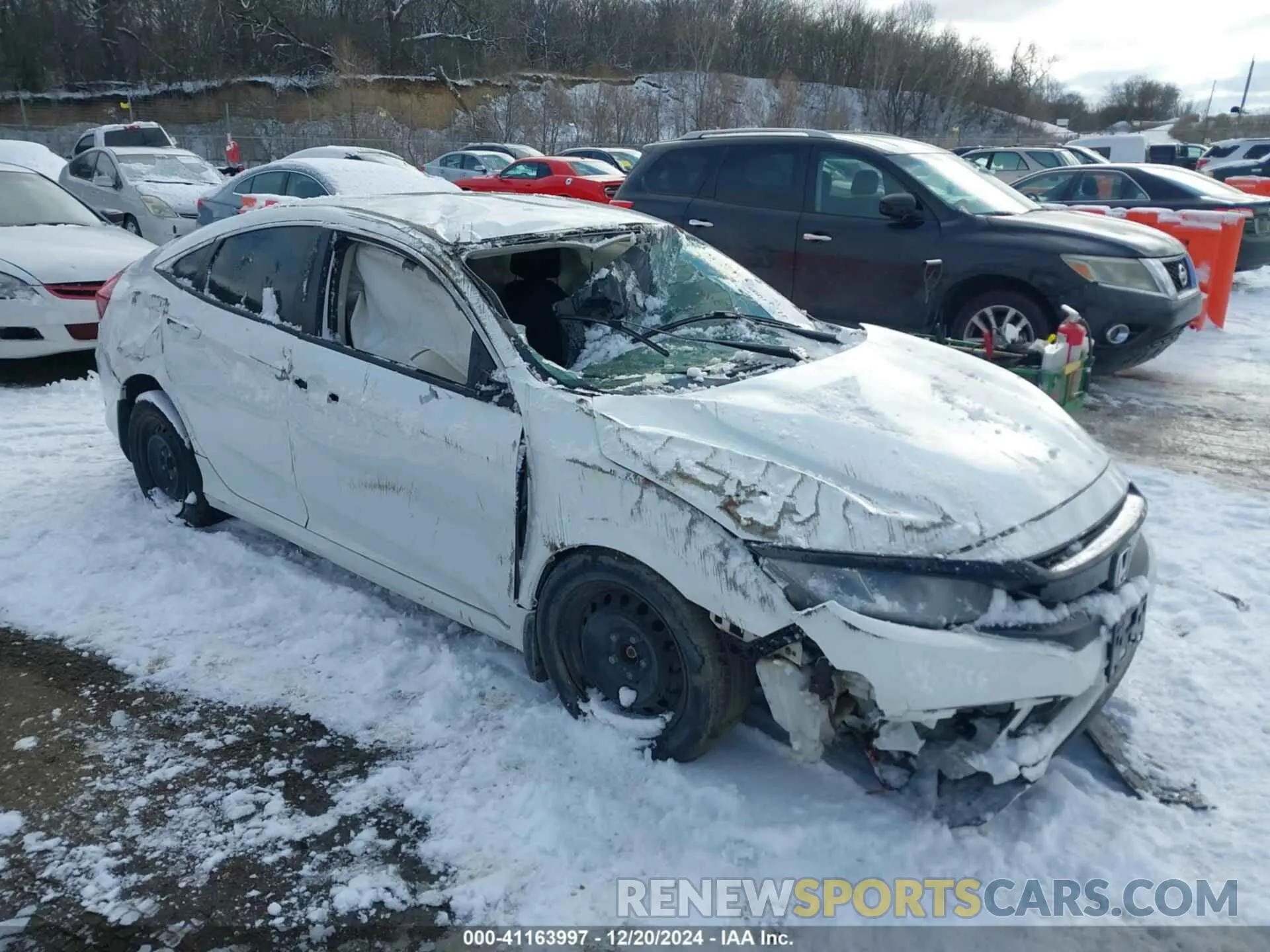 1 Photograph of a damaged car 2HGFC2F68LH529481 HONDA CIVIC 2020