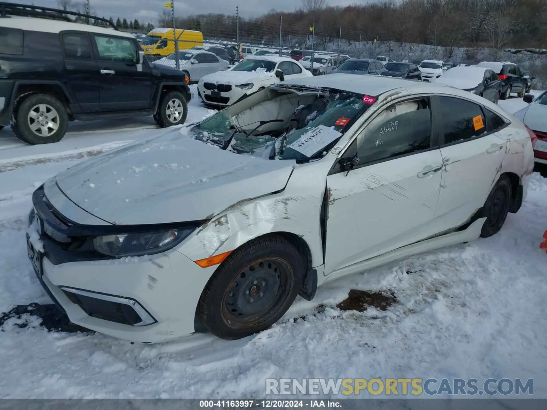 2 Photograph of a damaged car 2HGFC2F68LH529481 HONDA CIVIC 2020