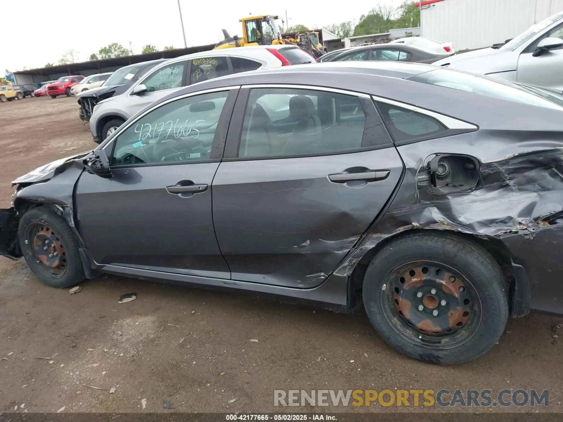 15 Photograph of a damaged car 2HGFC2F68LH537998 HONDA CIVIC 2020