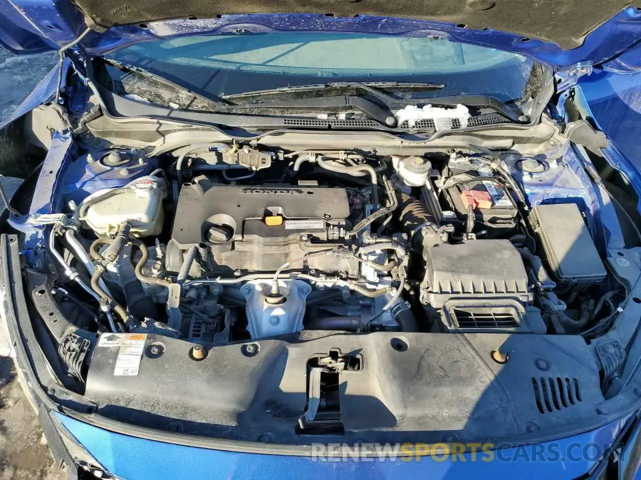 11 Photograph of a damaged car 2HGFC2F68LH555367 HONDA CIVIC 2020