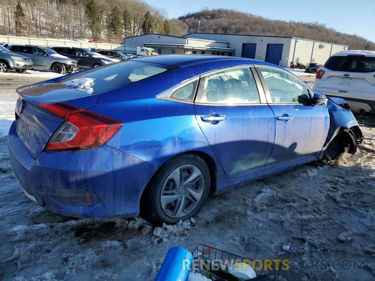 3 Photograph of a damaged car 2HGFC2F68LH555367 HONDA CIVIC 2020