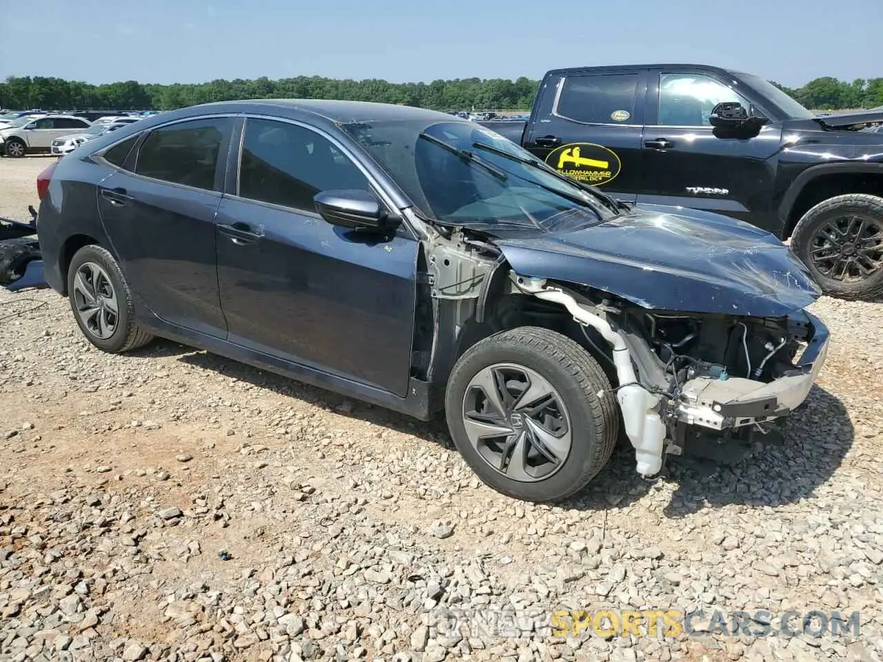 4 Photograph of a damaged car 2HGFC2F68LH564442 HONDA CIVIC 2020