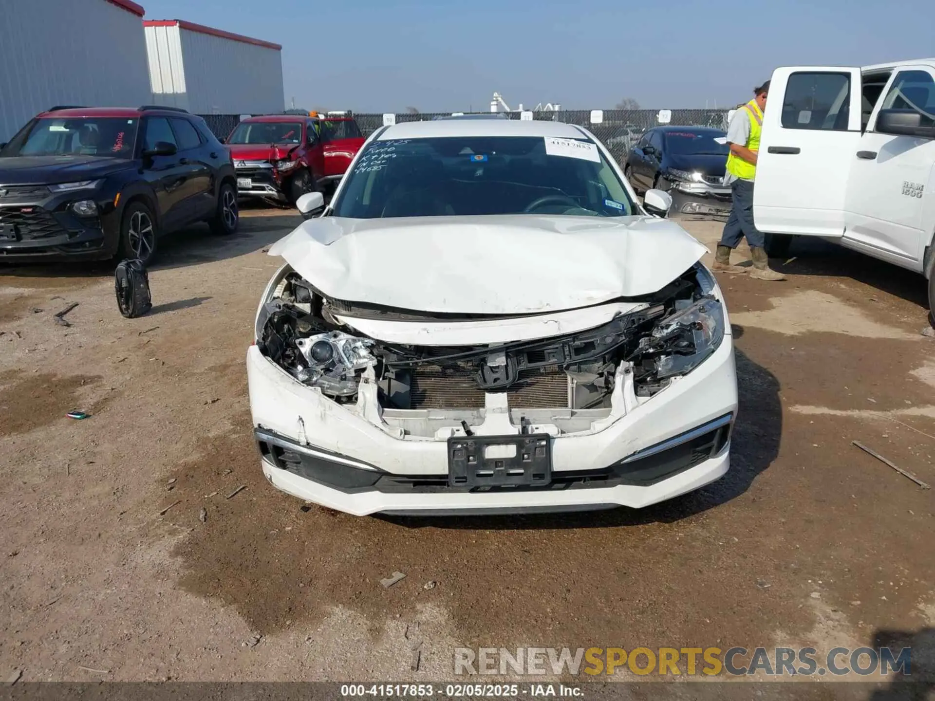 12 Photograph of a damaged car 2HGFC2F68LH565560 HONDA CIVIC 2020