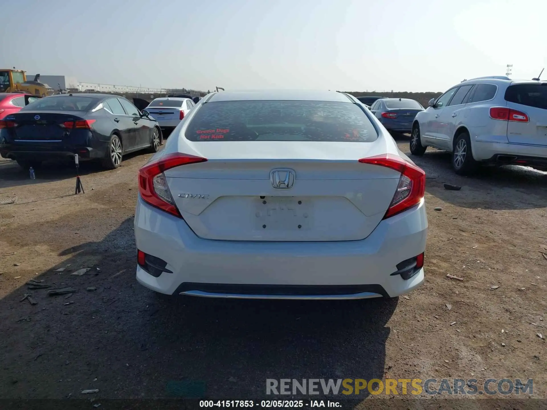 16 Photograph of a damaged car 2HGFC2F68LH565560 HONDA CIVIC 2020
