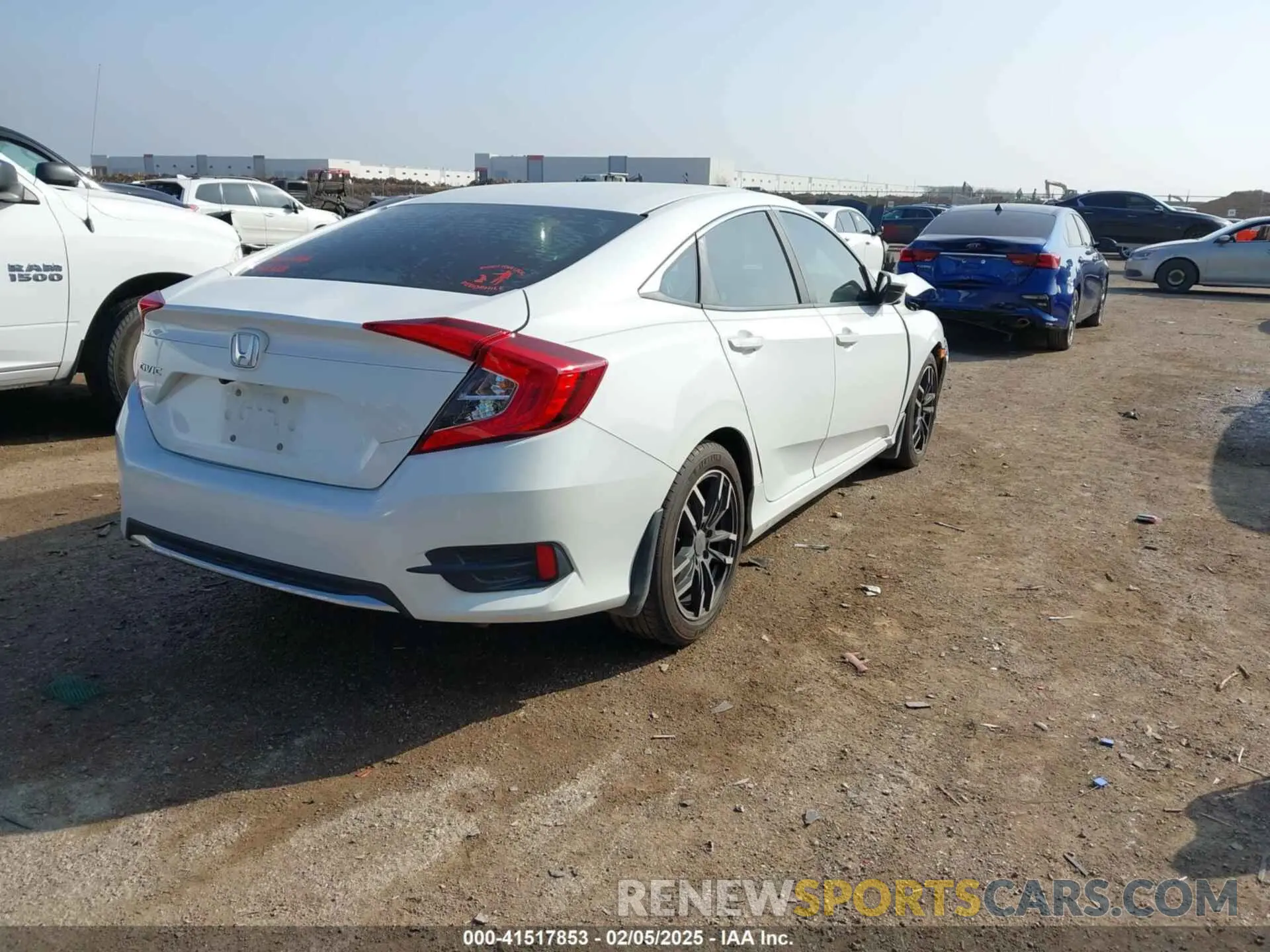 4 Photograph of a damaged car 2HGFC2F68LH565560 HONDA CIVIC 2020