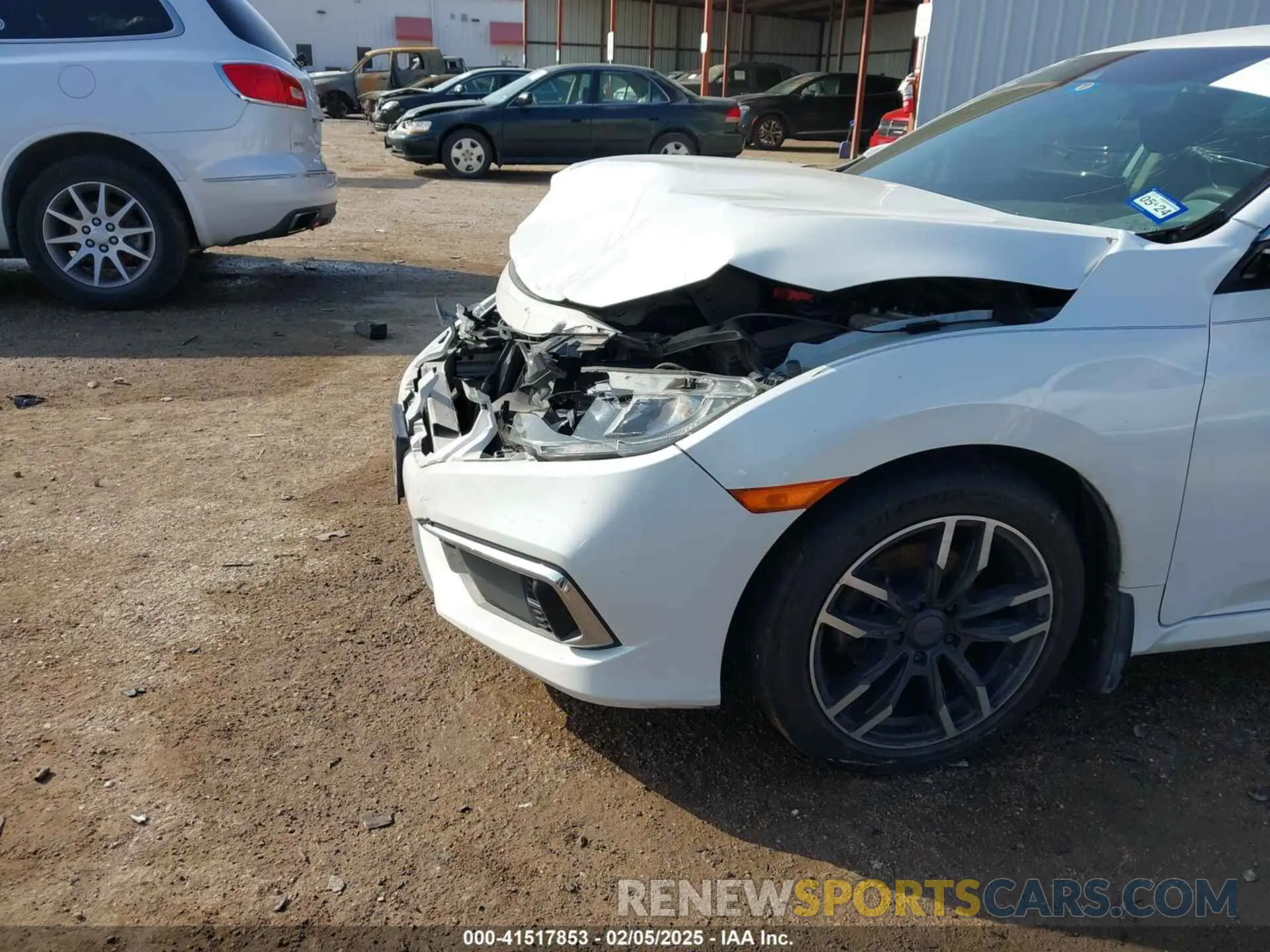 6 Photograph of a damaged car 2HGFC2F68LH565560 HONDA CIVIC 2020