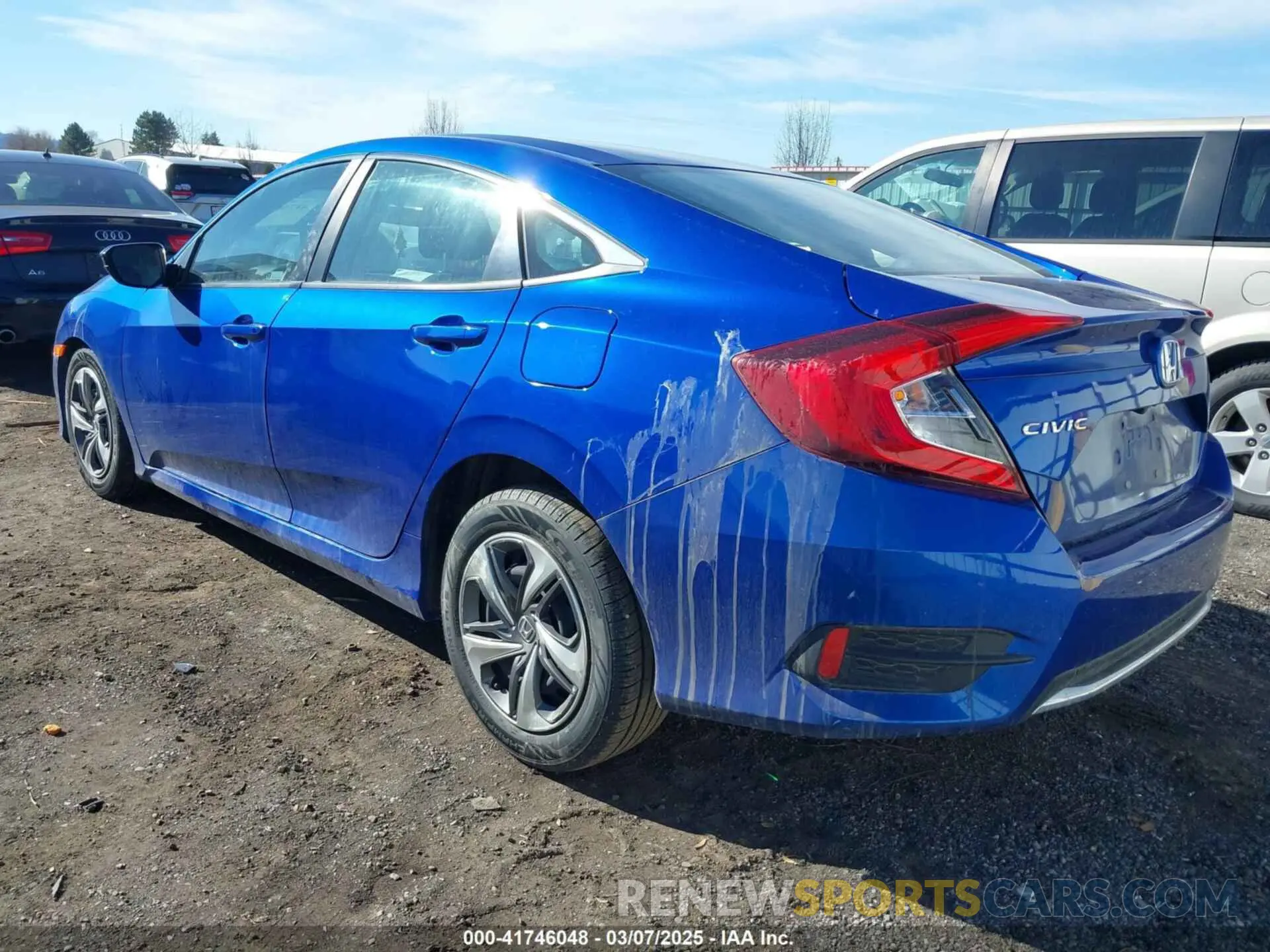 3 Photograph of a damaged car 2HGFC2F68LH578566 HONDA CIVIC 2020