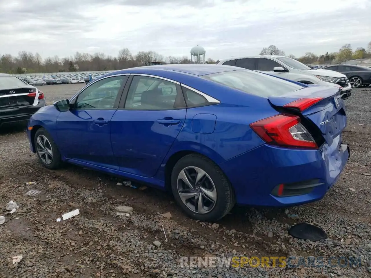 2 Photograph of a damaged car 2HGFC2F68LH584450 HONDA CIVIC 2020