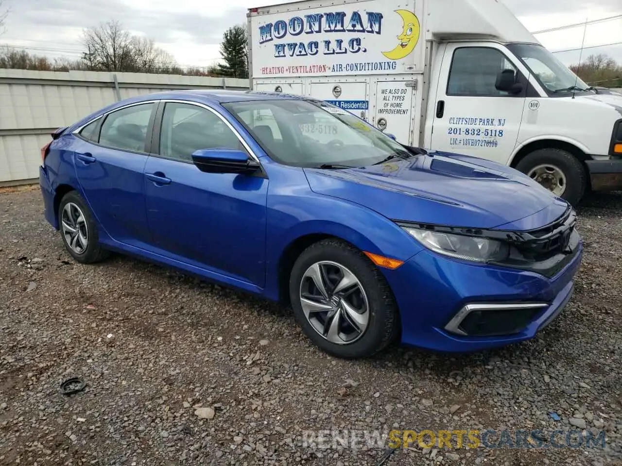 4 Photograph of a damaged car 2HGFC2F68LH584450 HONDA CIVIC 2020