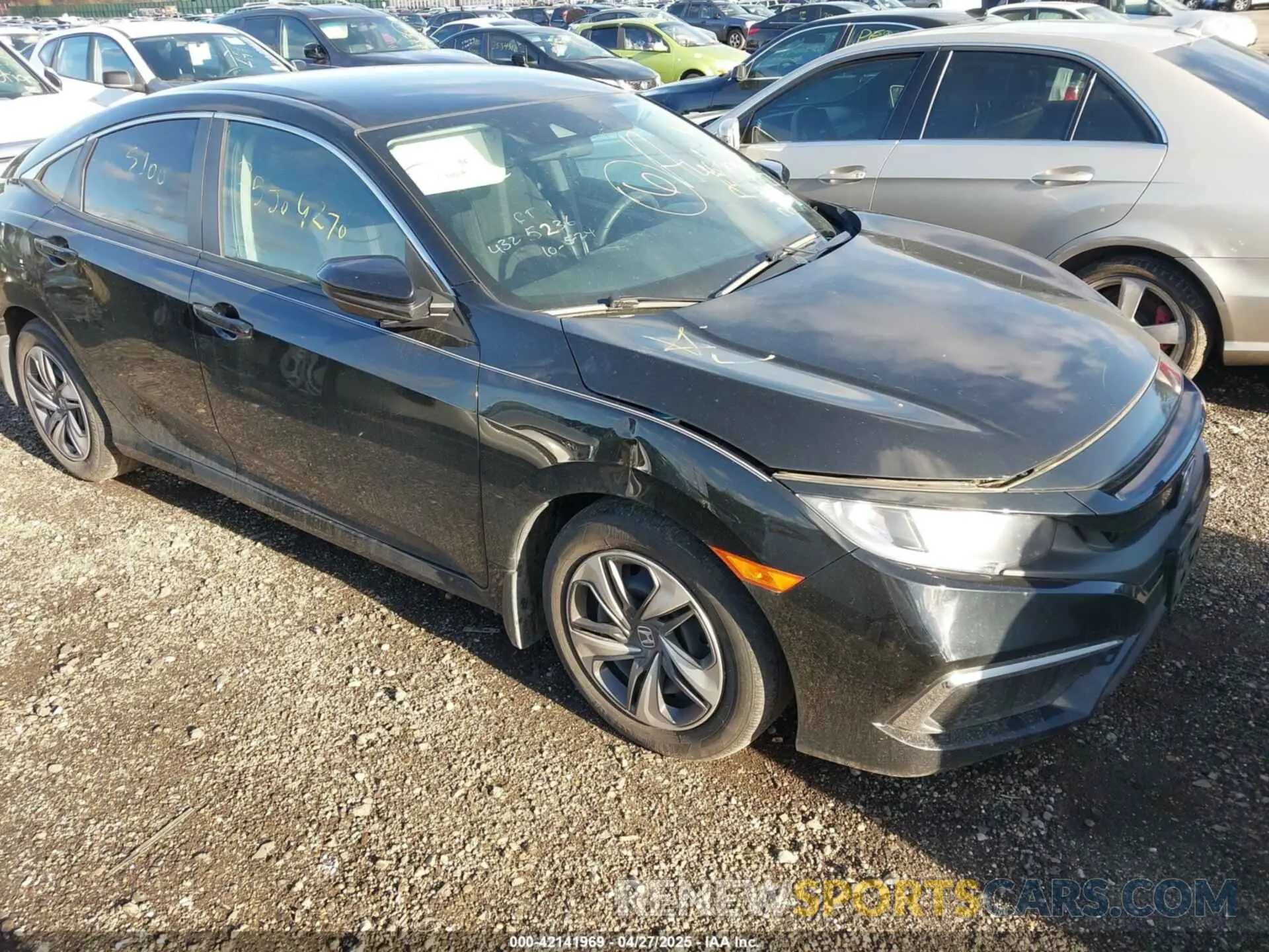 1 Photograph of a damaged car 2HGFC2F69LH508977 HONDA CIVIC 2020