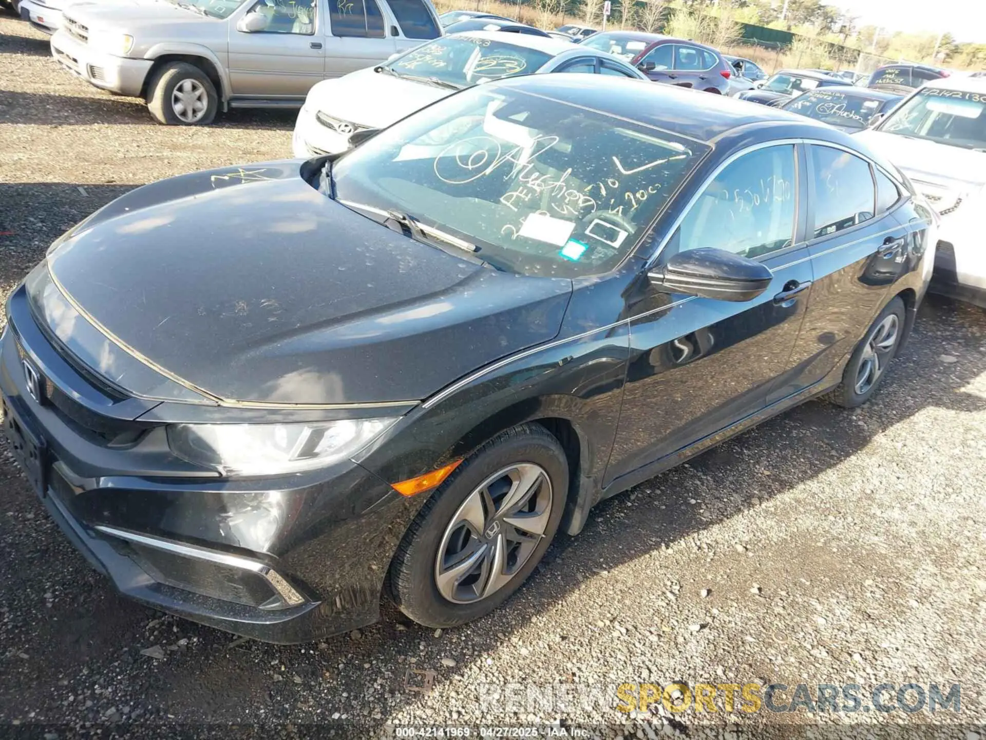 2 Photograph of a damaged car 2HGFC2F69LH508977 HONDA CIVIC 2020