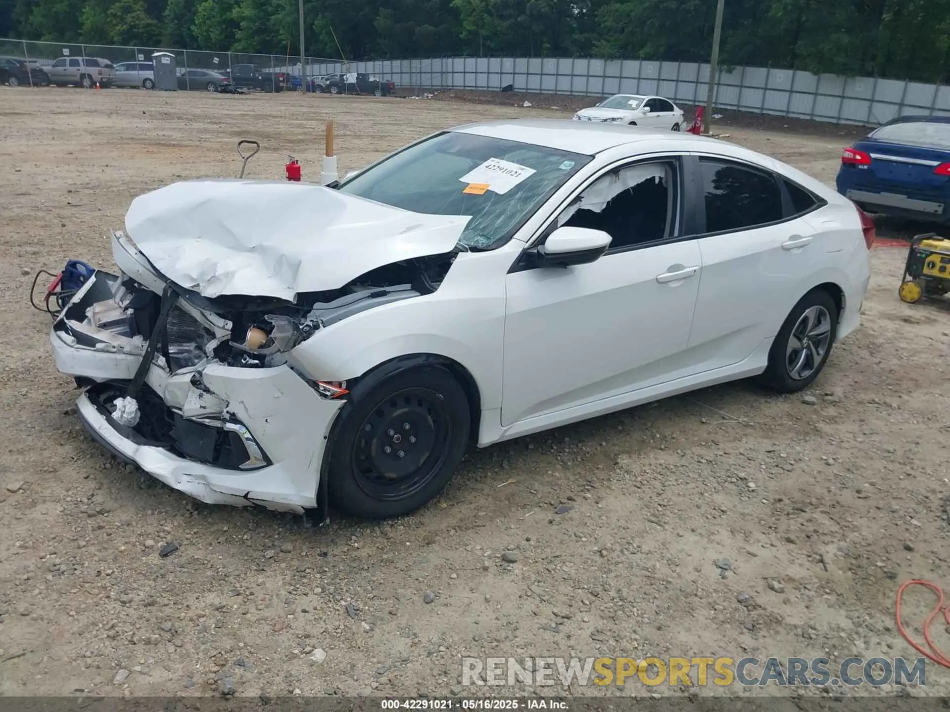 2 Photograph of a damaged car 2HGFC2F69LH520322 HONDA CIVIC 2020