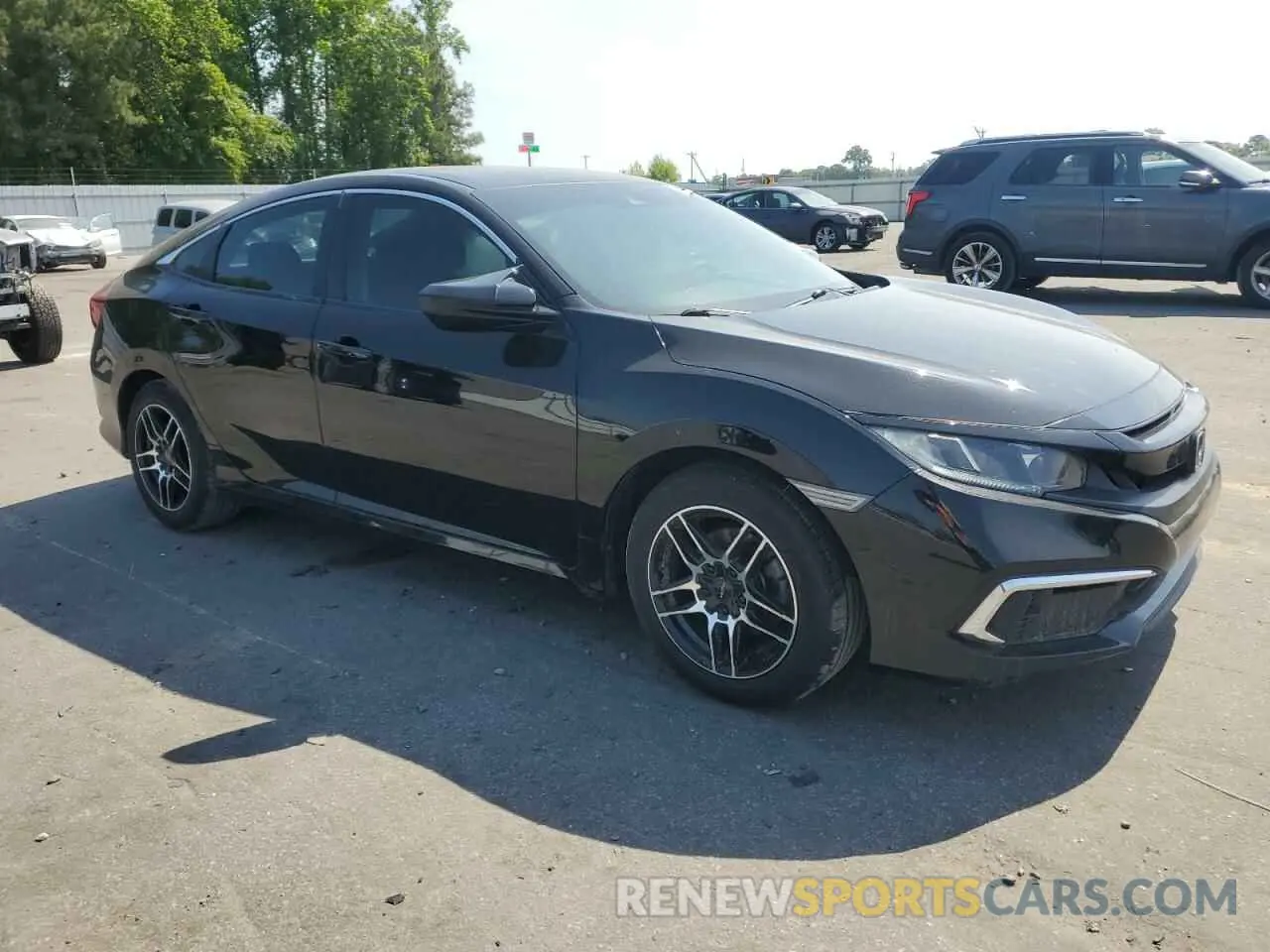 4 Photograph of a damaged car 2HGFC2F69LH531370 HONDA CIVIC 2020