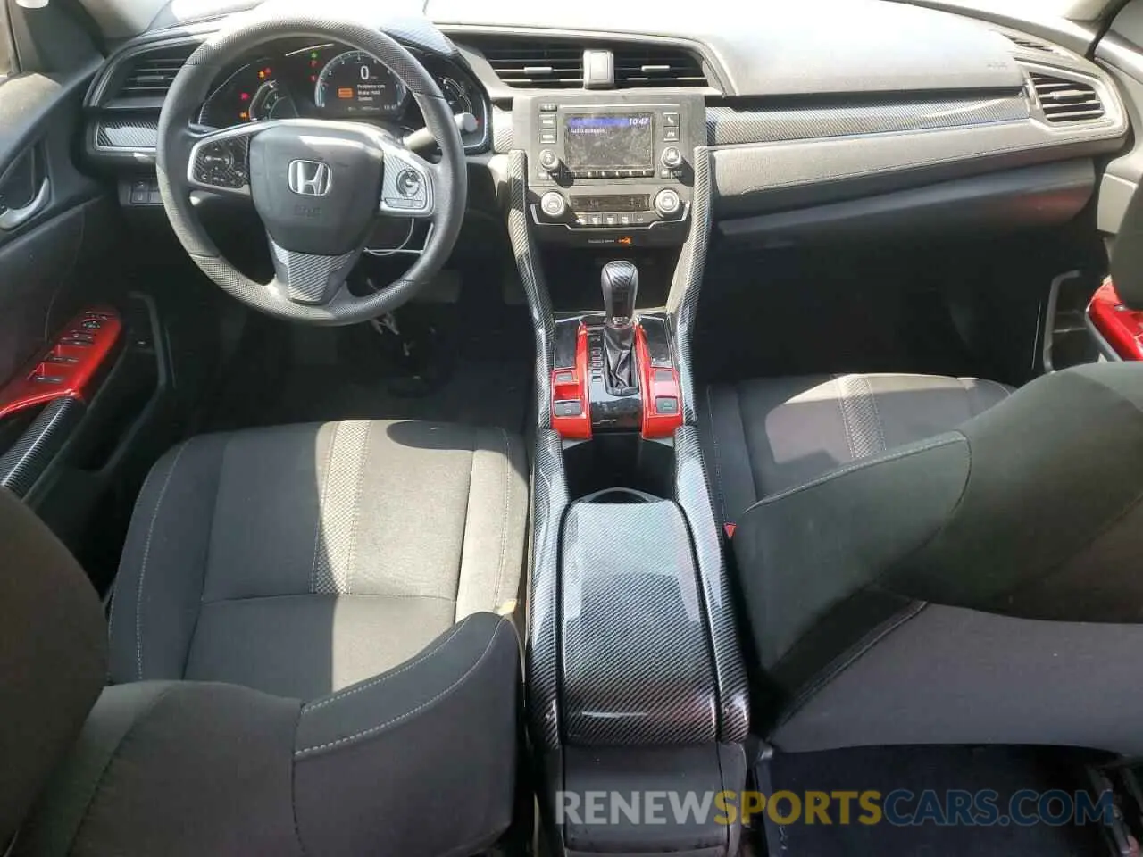 8 Photograph of a damaged car 2HGFC2F69LH531370 HONDA CIVIC 2020