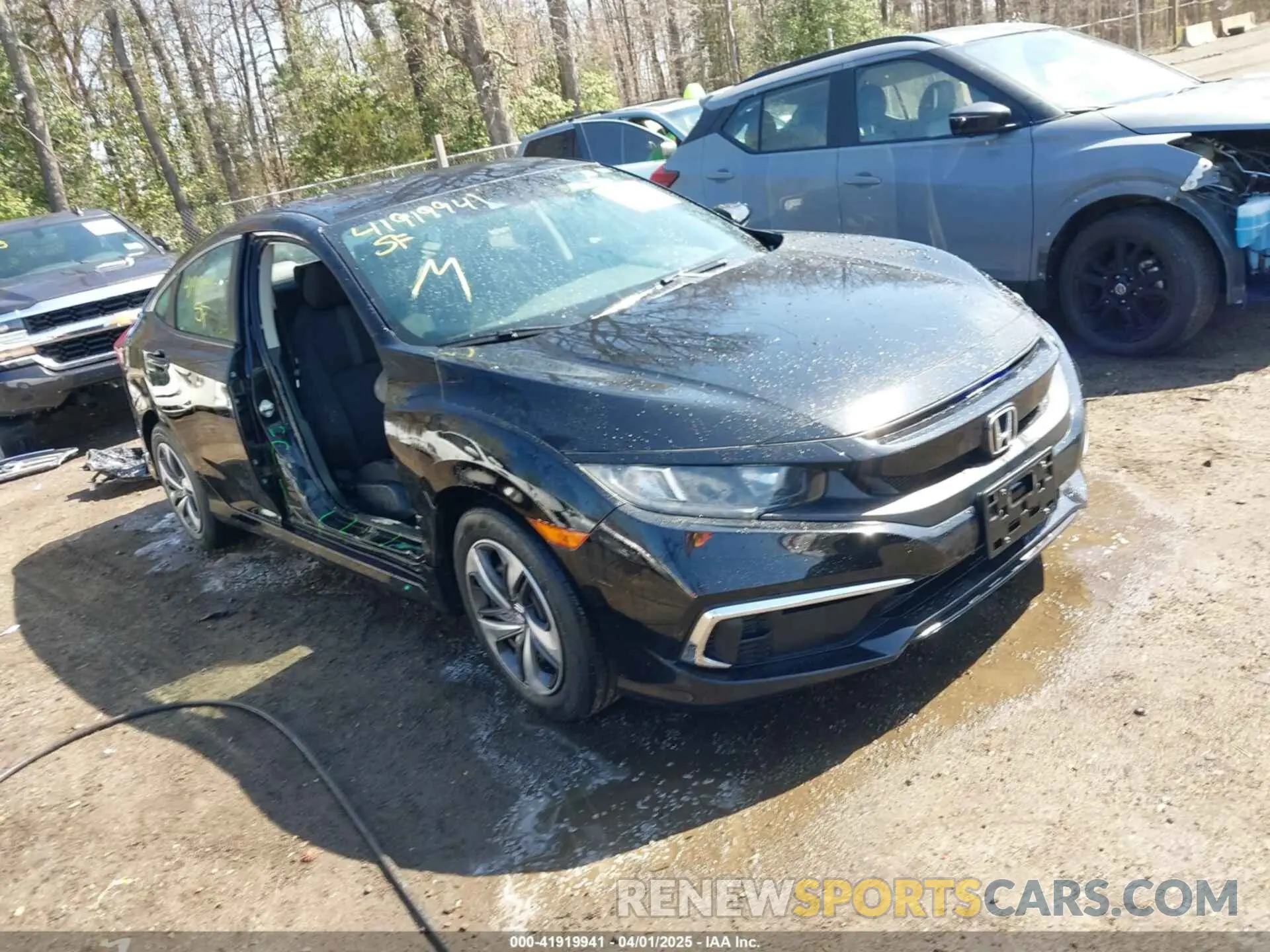 1 Photograph of a damaged car 2HGFC2F69LH532499 HONDA CIVIC 2020