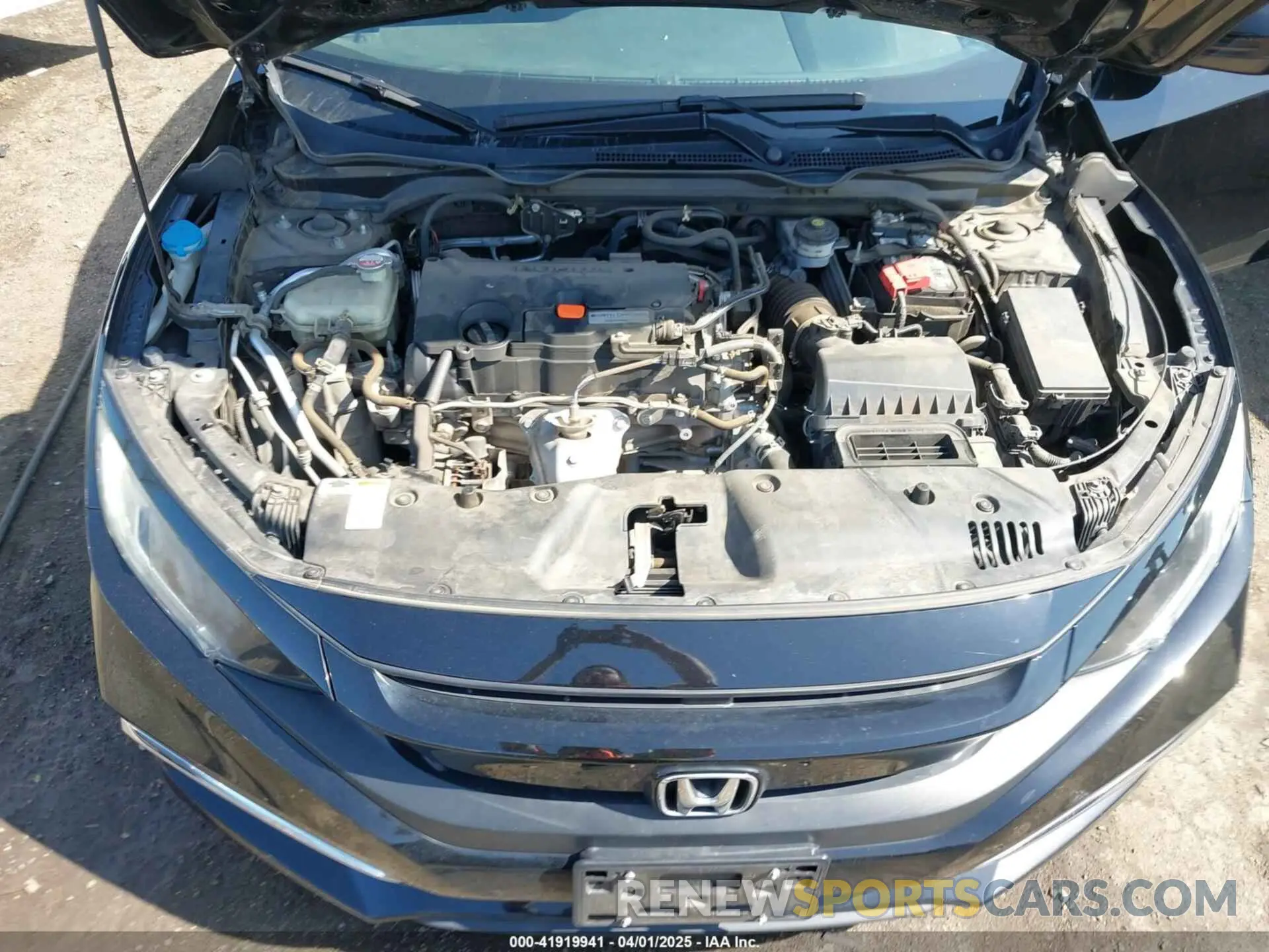 10 Photograph of a damaged car 2HGFC2F69LH532499 HONDA CIVIC 2020