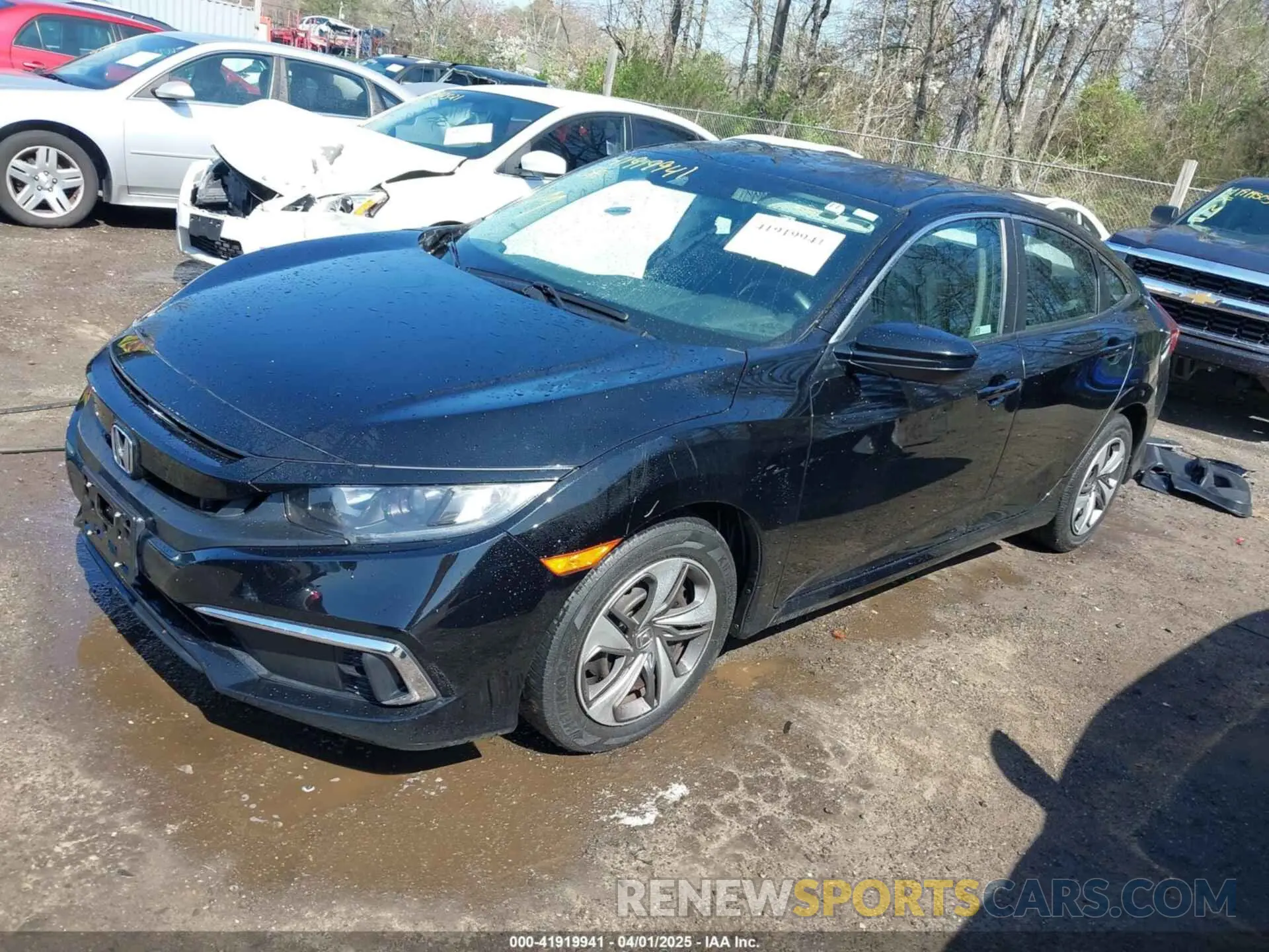 2 Photograph of a damaged car 2HGFC2F69LH532499 HONDA CIVIC 2020